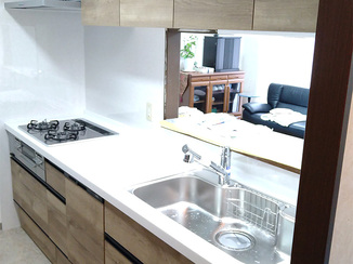 キッチンリフォーム 使い勝手がアップした快適キッチン